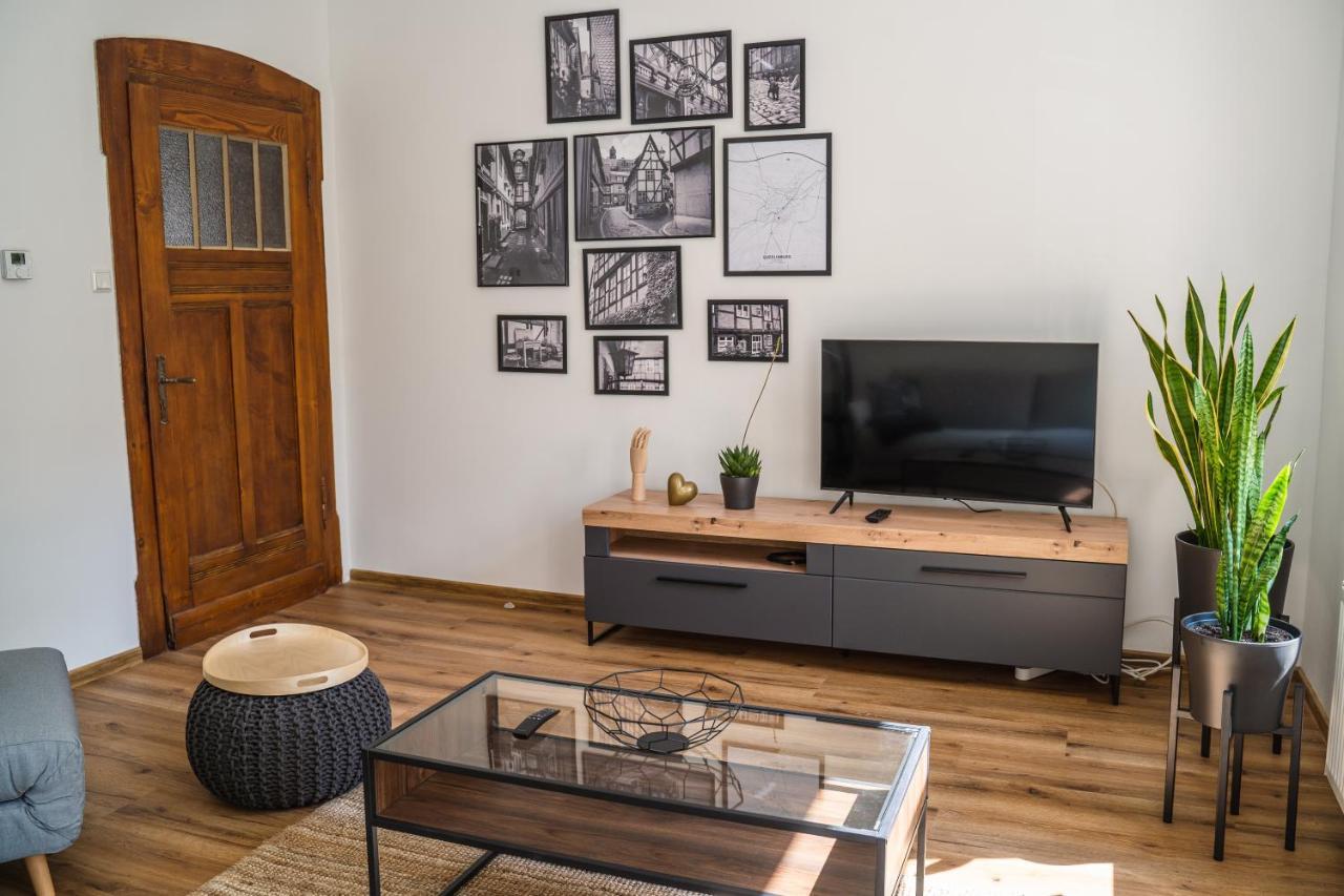 4 Sterne Ferienwohnung , 65 Qm Quedlinburg Exteriör bild